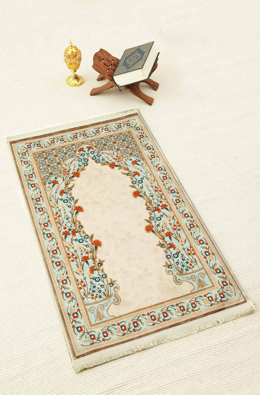Janamaz Prayer Mat -Mughal Gulistan