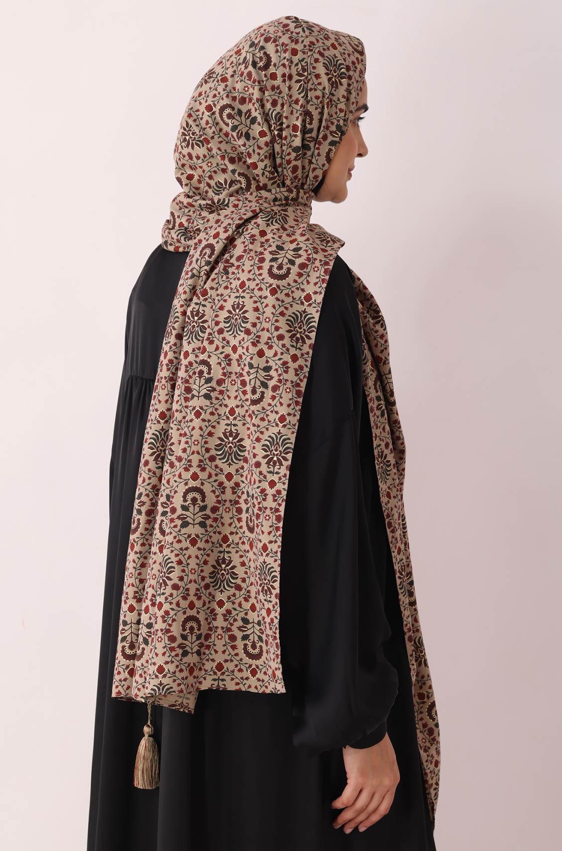 Mughal Heritage Print Viscose Hijab