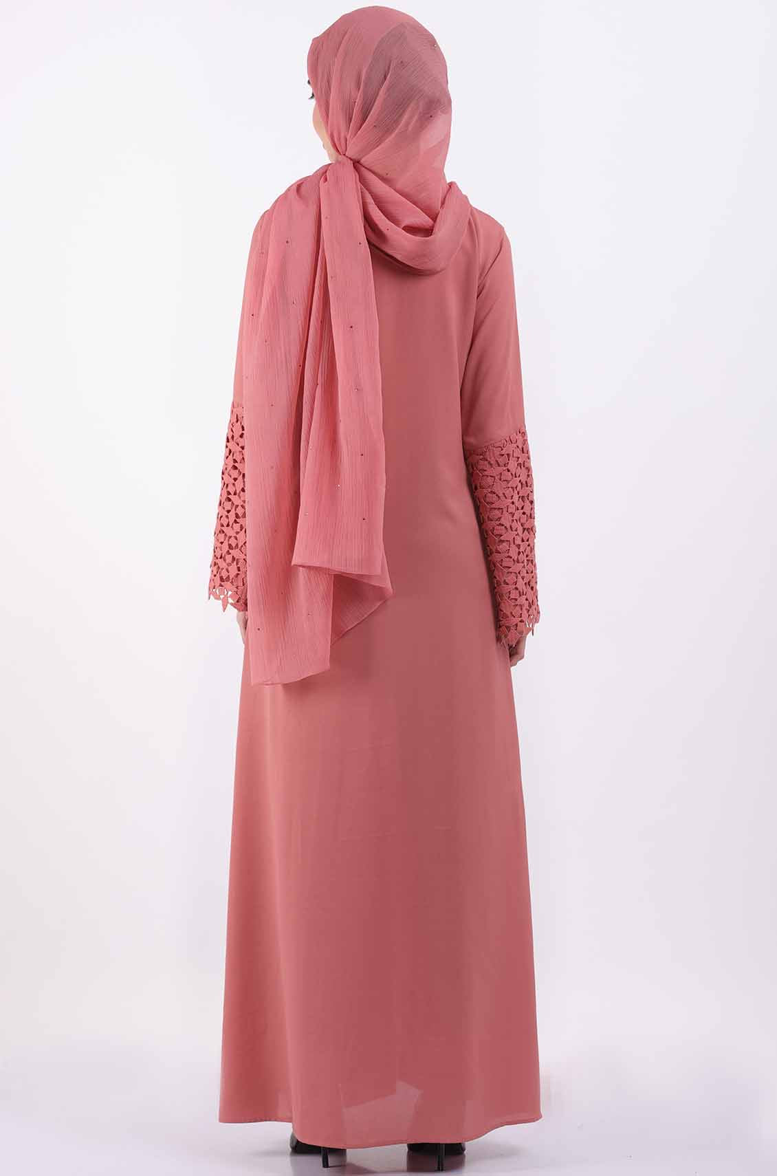 lace abaya dress