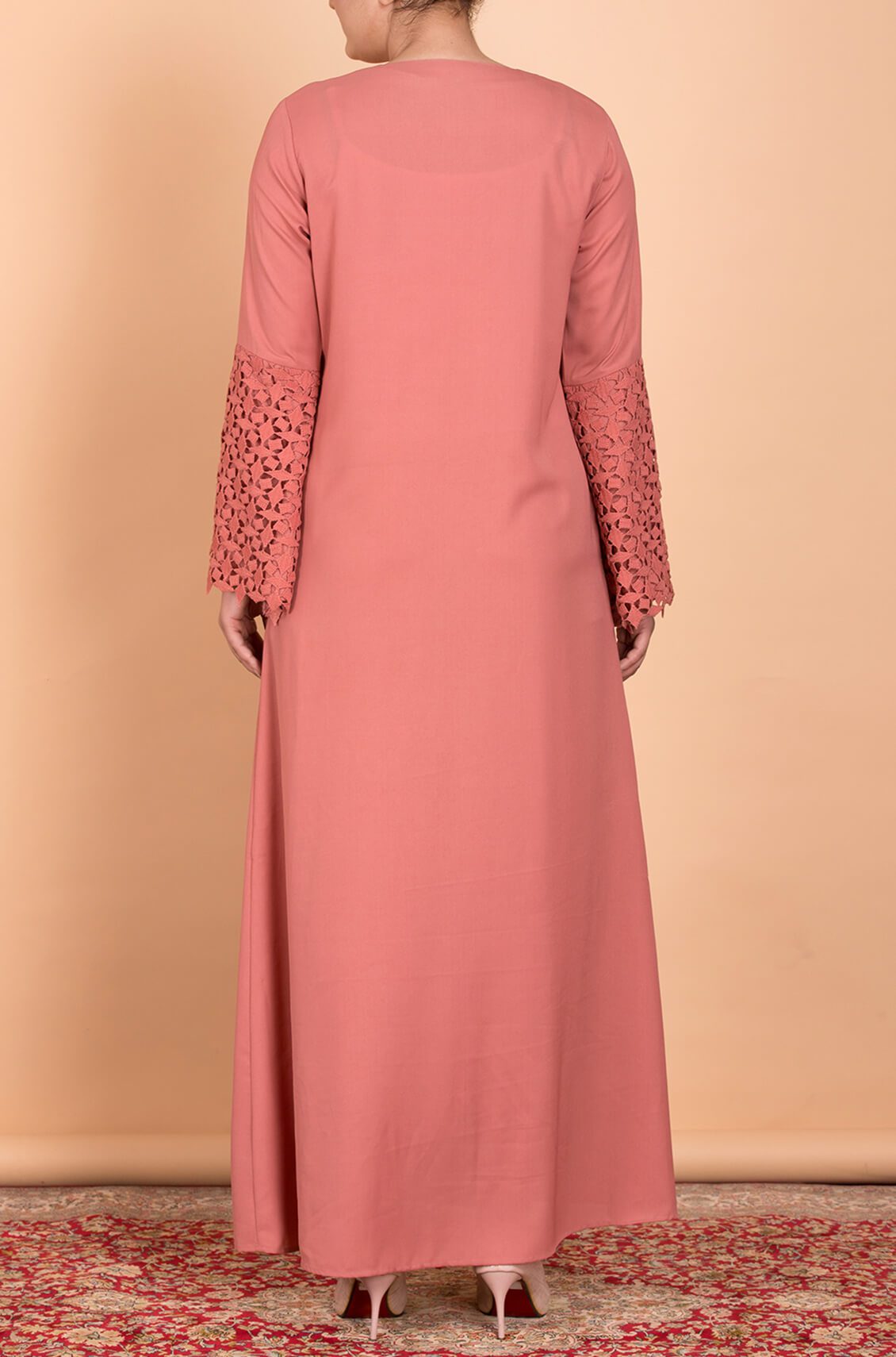 lace abaya dress