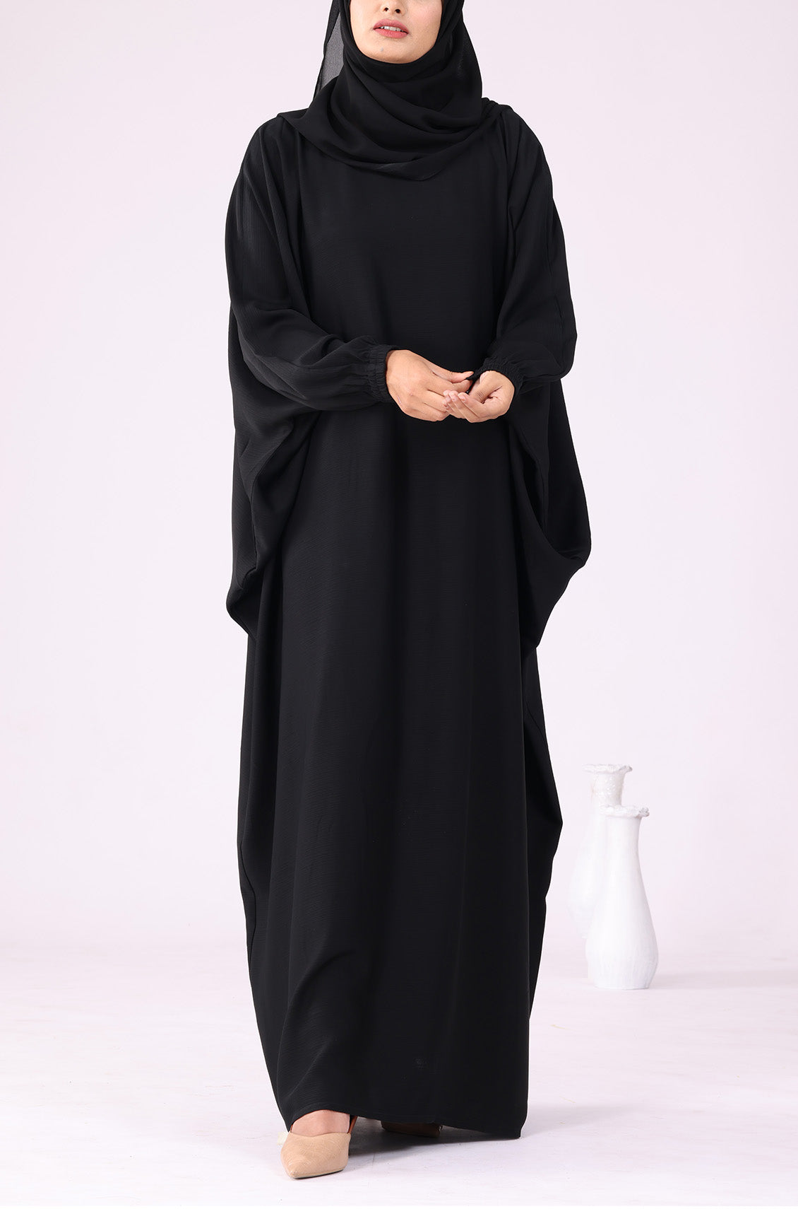 Black Zoom Kaftan